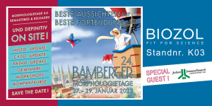 Meet BIOZOL at the Bamberg Morphology Days!