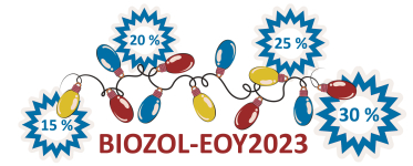 BIOZOL-EOY2023 - Up to 30 % discount on selected suppliers