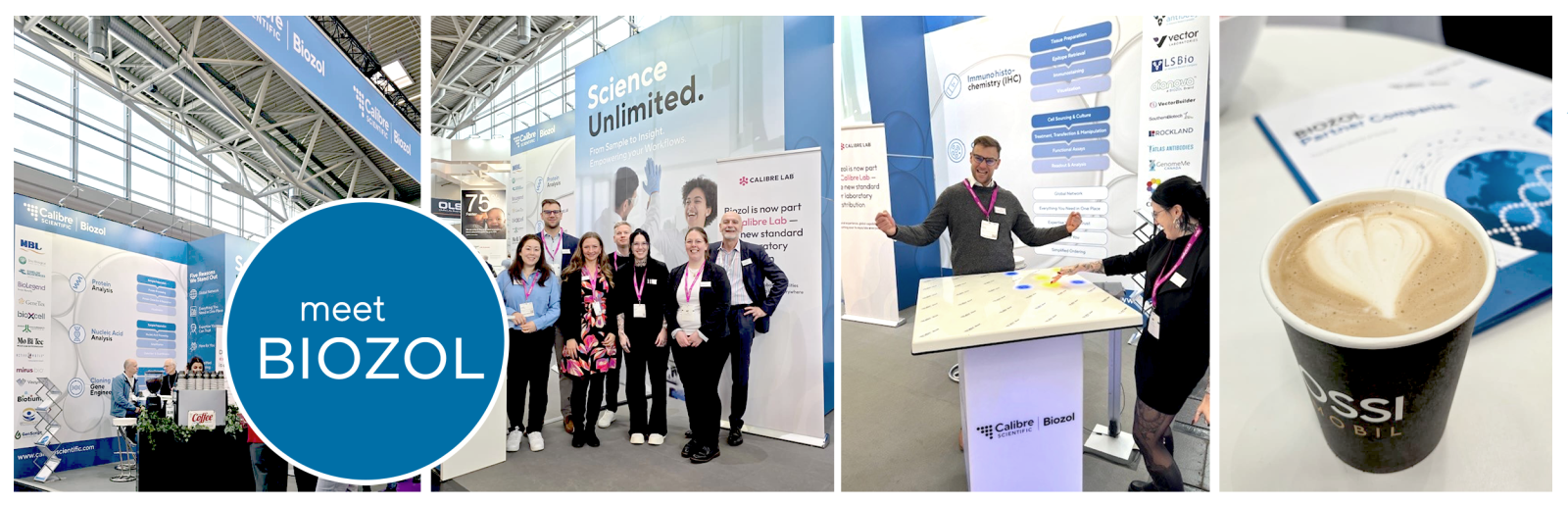 Meet us at the BIOZOL booth