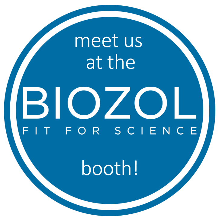 meet us at the BIOZOL booth!