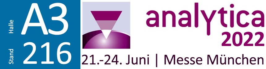 analytica 2022 | 21.-24. Juin | Munich Trade Fair